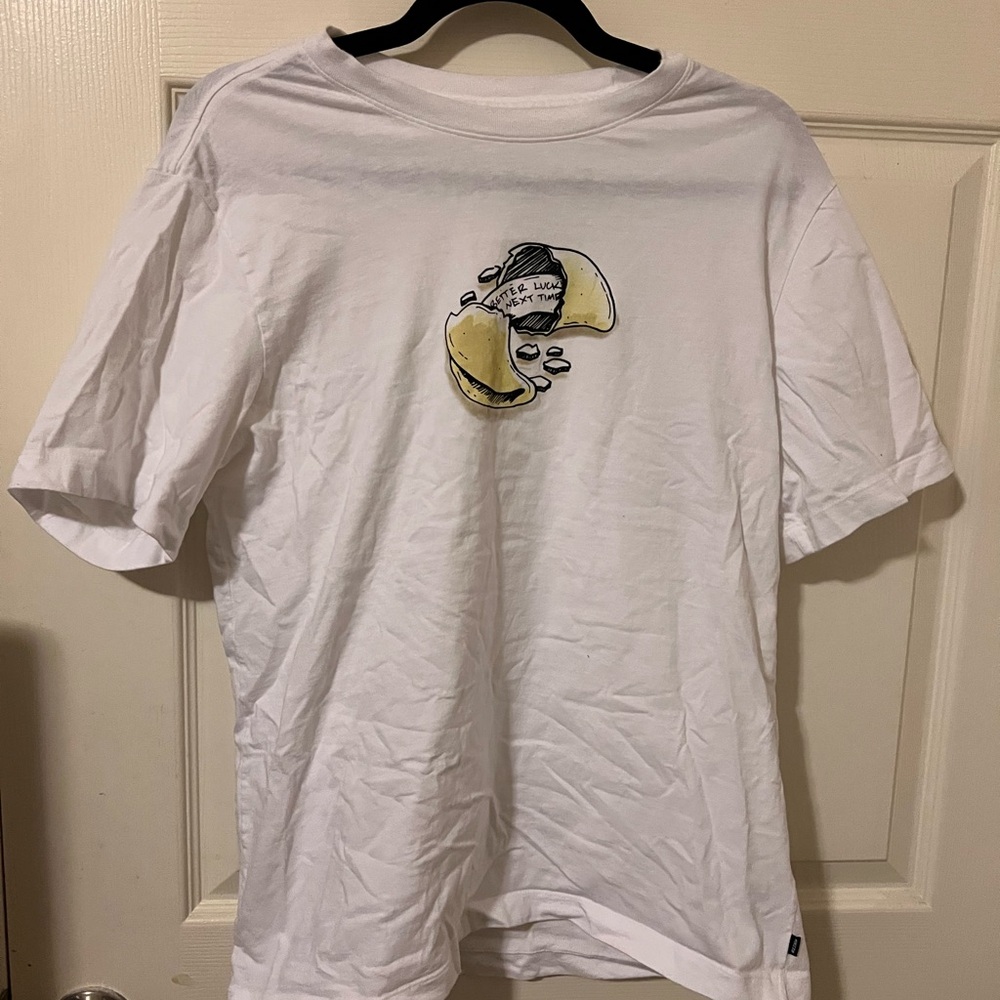 Nike White Fortune Cookie Graphic Tee